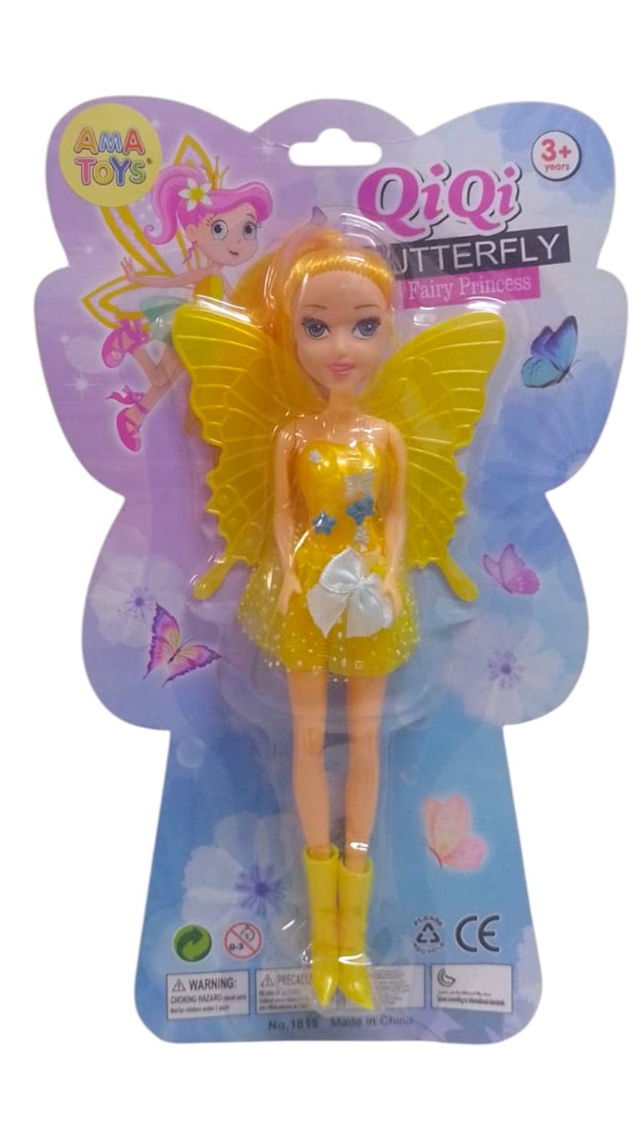 BONECA C/ASAS QIQI 